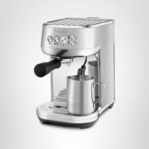 Breville Bambino Plus Espresso Machine BES500BSS, Automatic Milk Frother, 64oz Tank, Brushed Stainless Steel