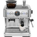 Chefman Crema Supreme 15 Bar Espresso Machine with Grinder & Milk Frother - 30 Grind Settings, 3L Tank