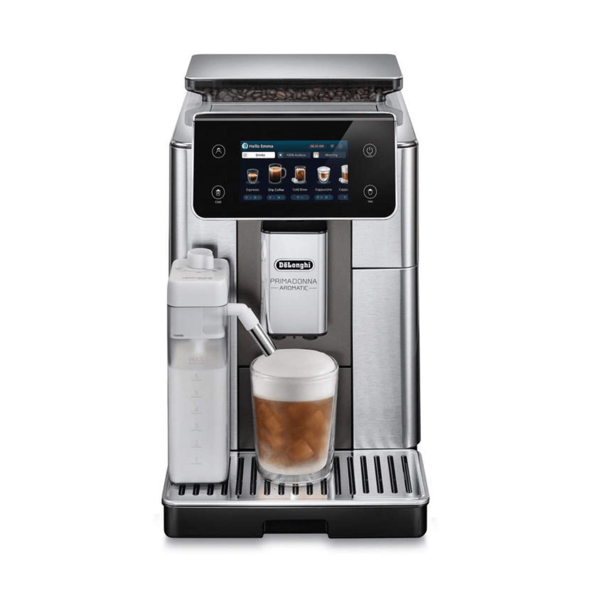 Delonghi PrimaDonna Aromatic Automatic Espresso Machine #ECAM63075TM