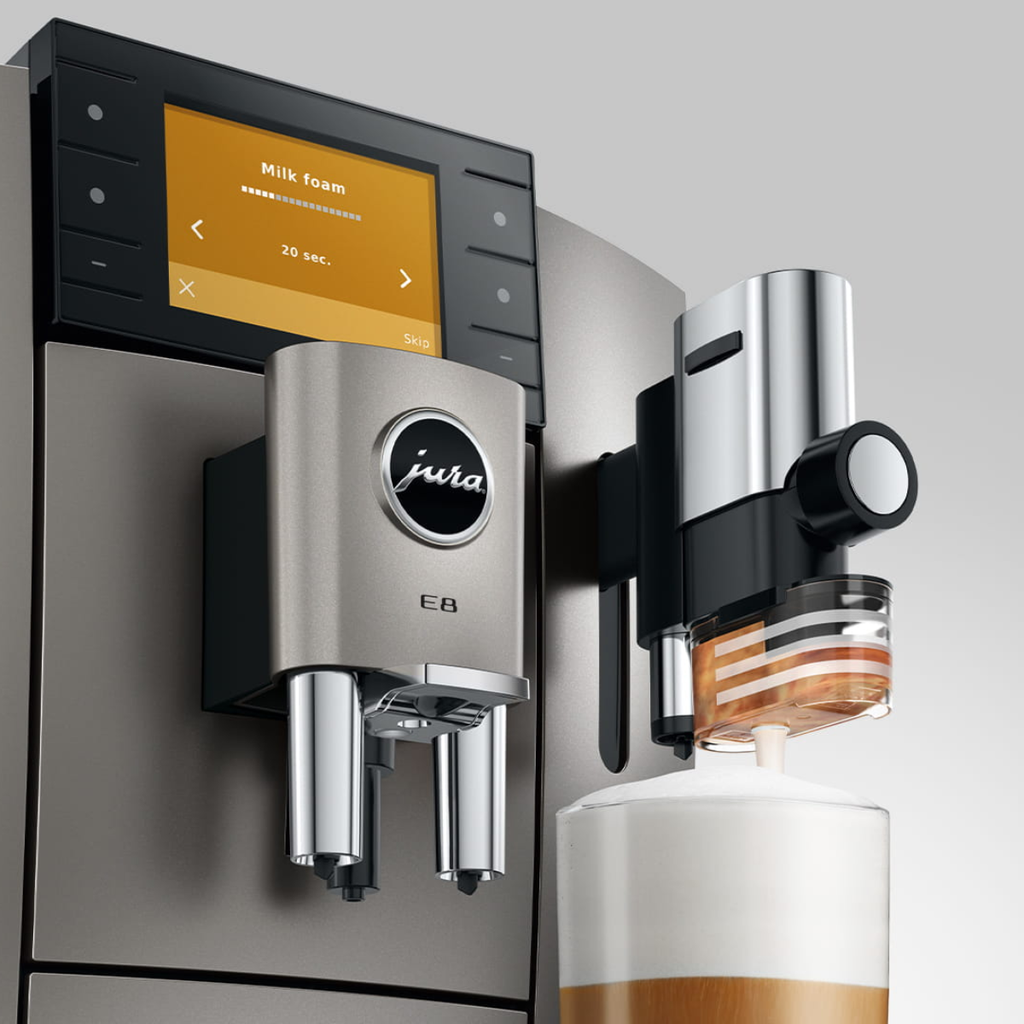 Jura E8 Automatic Espresso Machine, Midnight Silver #15722 (2026)