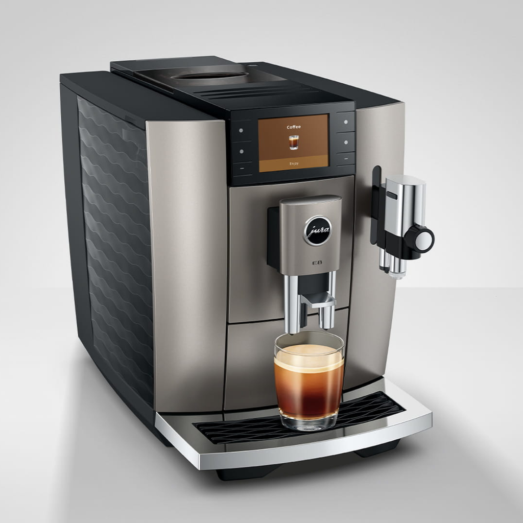 Jura E8 Automatic Espresso Machine, Midnight Silver #15722 (2026)