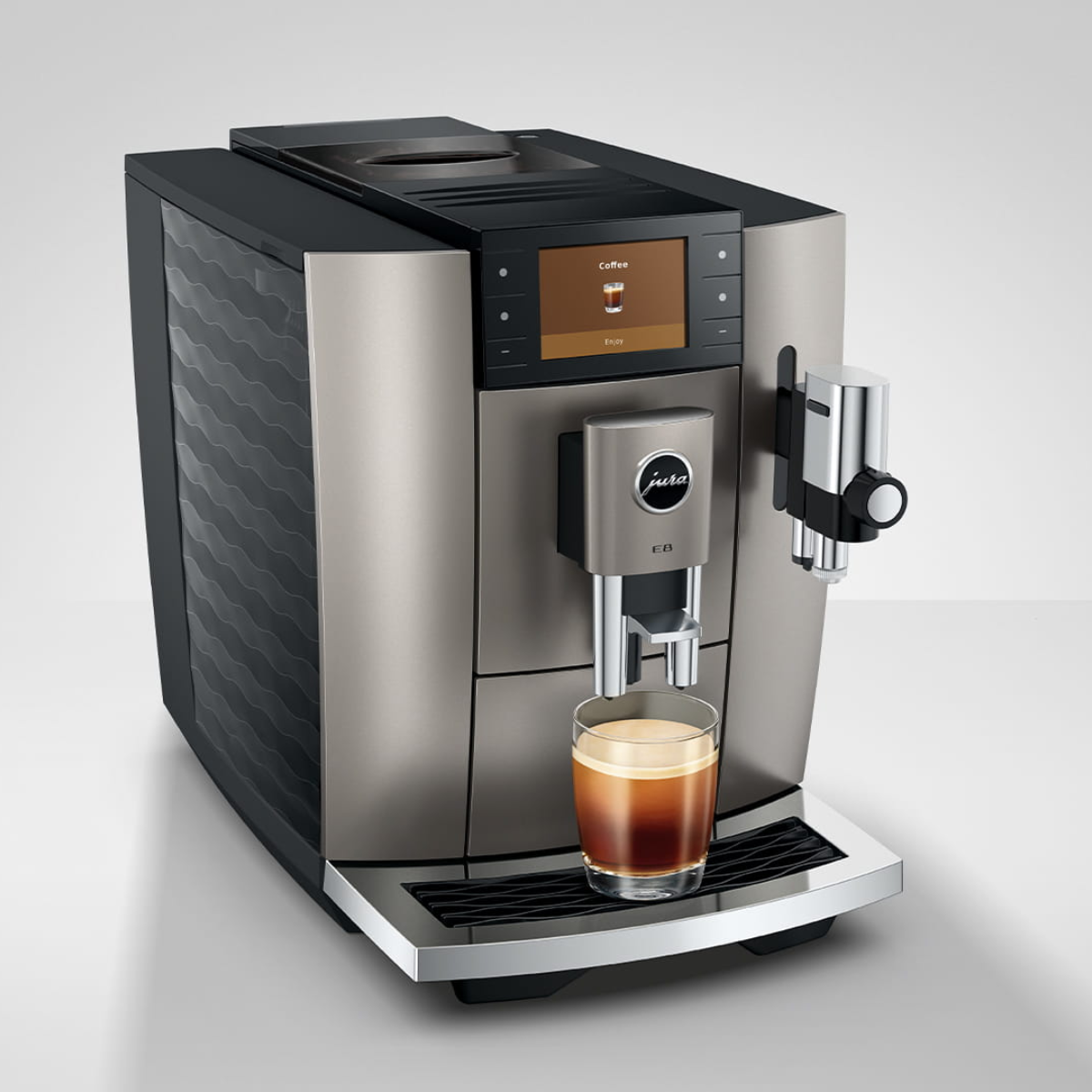 Jura E8 Automatic Espresso Machine, Midnight Silver #15722 (2026)
