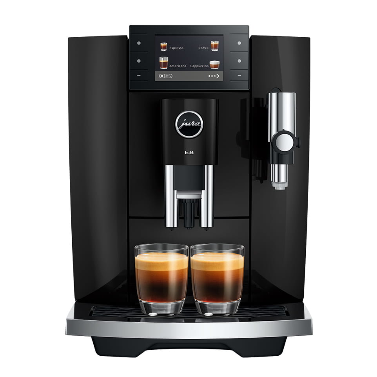 Jura E8 Automatic Espresso Machine, Piano Black #15777 (2026)