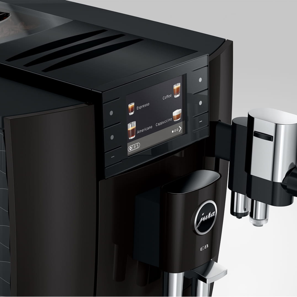 Jura E8 Automatic Espresso Machine, Piano Black #15777 (2026)