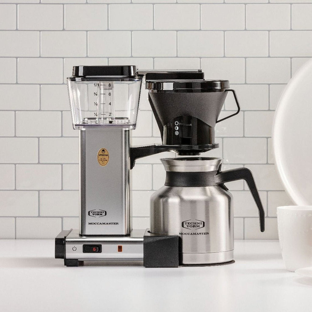 Technivorm Moccamaster KBTS 741 8-Cup Coffee Maker, Polished Silver #79212