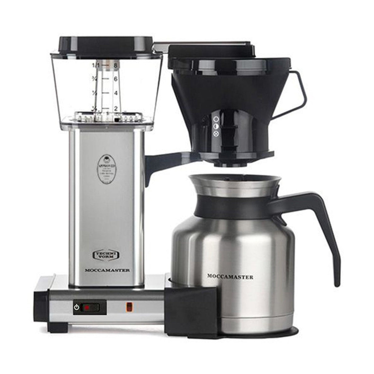 Technivorm Moccamaster KBTS 741 8-Cup Coffee Maker, Polished Silver #79212