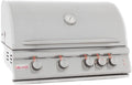 Blaze 32 Inch 4-Burner LTE Gas Grills with Rear Burner and Built-in Lighting System