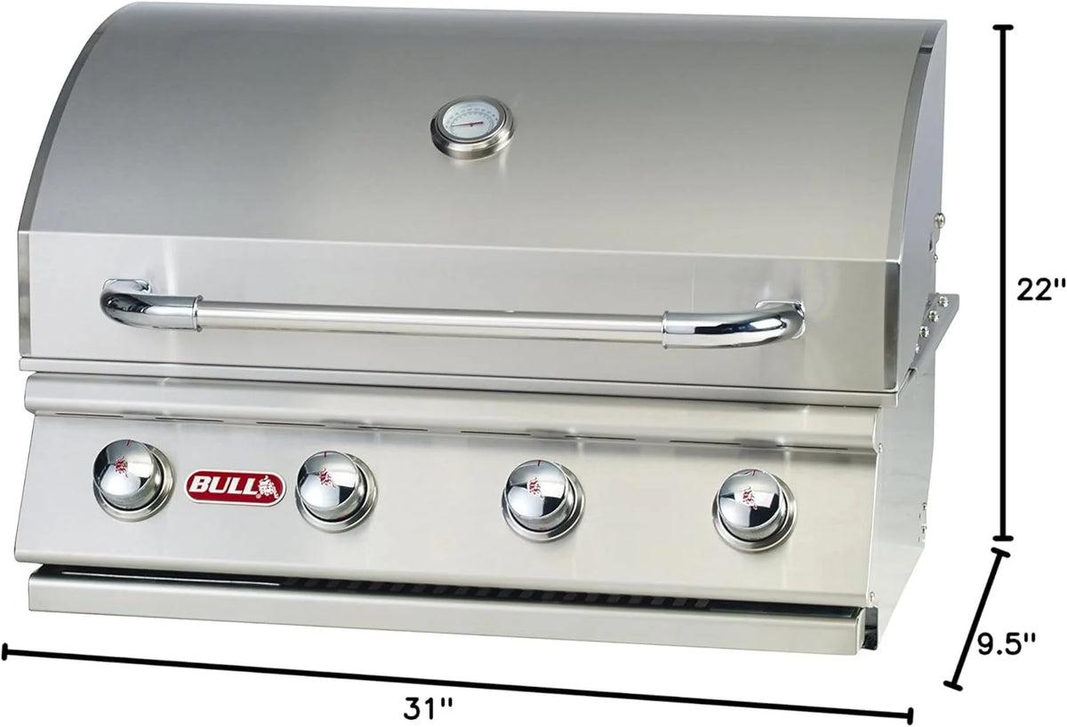 Bull Outlaw 30 inch 4 Burner Built in Natural Gas Grill - image 3