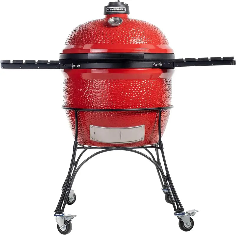 Kamado Joe Big Joe I 24 in. Blaze Red Ceramic Charcoal Grills - image 4