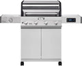 Monument Grills Eminence 405 |Tech Stainless Propane Gas Grills Eminence 405 & Cast Iron Cooking Plate
