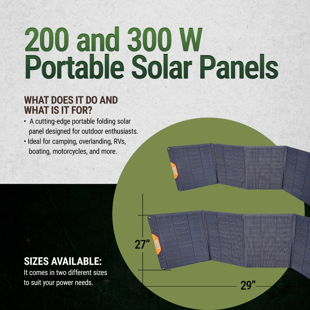 Kermode Solar Rover Folding 200W - Image 2
