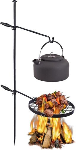Camping Swivel Outdoor Grill (Portable Fire Cooking Grill)